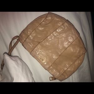 Leather Prada Wristlet